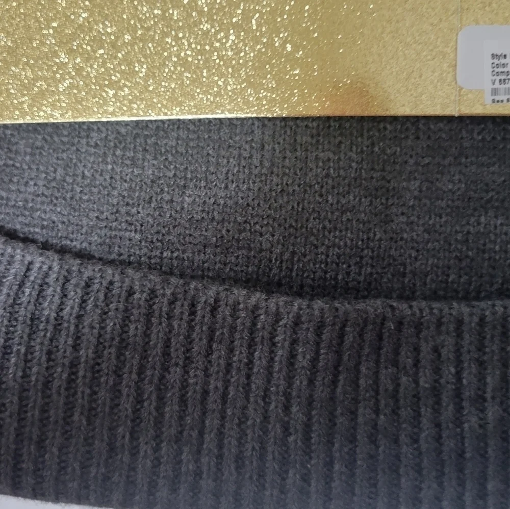NEW! MICHAEL KORS Embellished Bling Hat & Scarf 2pc. Gift Set.